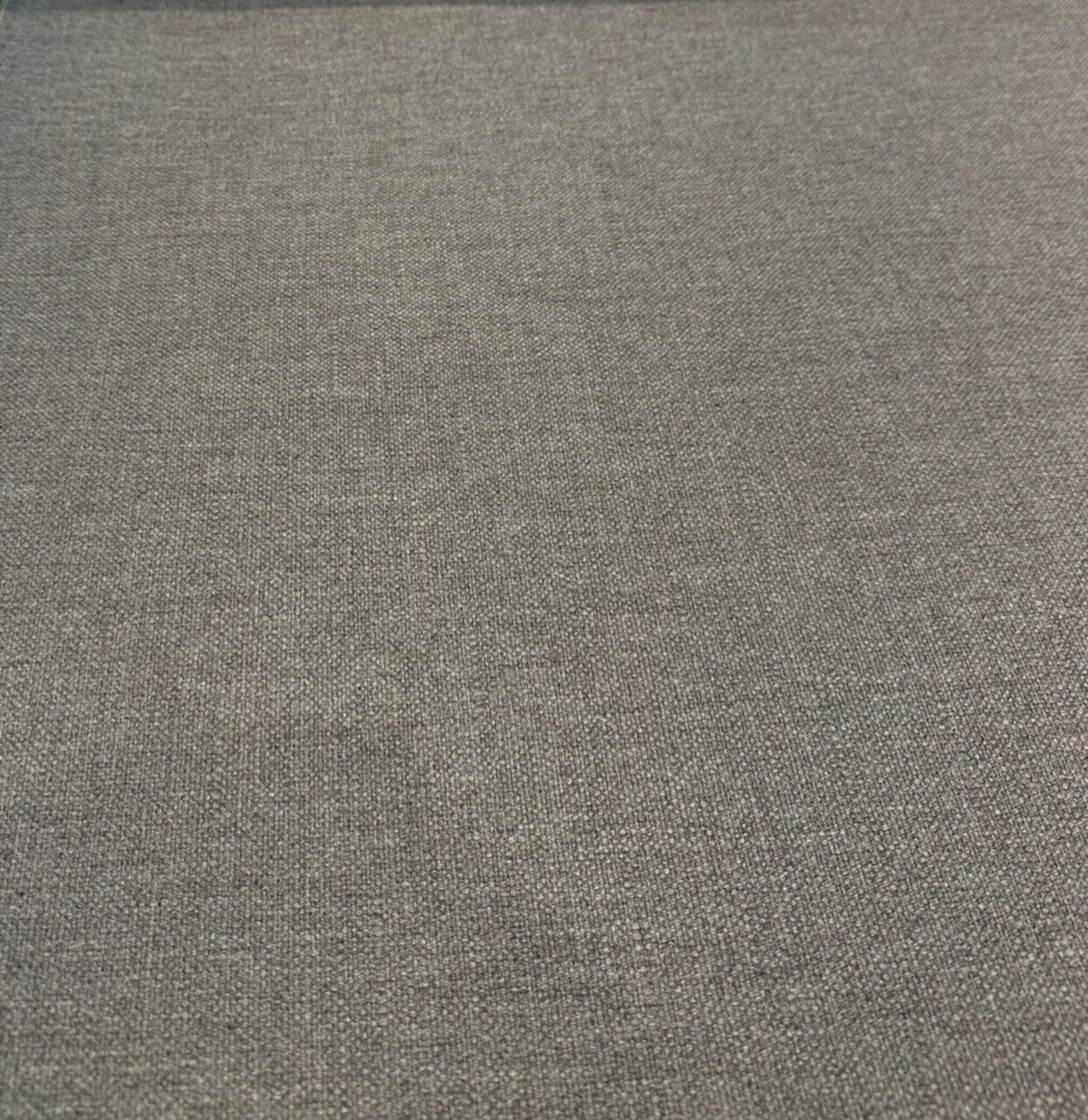 1 Yard Outdoor Upholstery Fabric Verona Stone Gray Linen Like 100% Acrylic 54 Inch Width